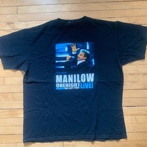 Barry Manilow tour T-shirt 2004